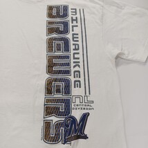 Milwaukee Brewers MLB Genuine Merchandise Men's White Graphic T-Shirt Size XL image 3