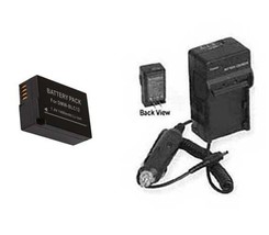 BP-DC12, BP-DC12E BP-DC12U Battery + Charger for Leica V-LUX4 &amp; Q Typ116... - $21.59