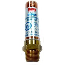 OATEY Quiet Pipes Water Hammer Absorber, 1/2 In Mip, 250 deg F, 200 Psi, copper - $28.53