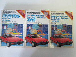 1976 1988 Datsun Nissan F10 310 Stanza Pulsar Service Manuel Chilton D&#39;Occasion - £6.06 GBP