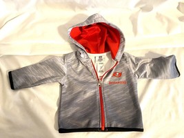 NFL Tampa Bay Buccaneers Hoodie Jacket Size 12 Months Worn Once - £9.59 GBP