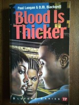 Bluford High Series:  Blood Is Thicker Book 8 Paul Langan African Americ... - $2.32