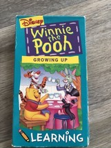 Disney&#39;s Winnie the Pooh - Growing Up - VHS 1995 Learning - £3.83 GBP