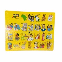Black History ABC&#39;s Puzzle An Identity Puzzle Martin Luther King Jr &amp; Malcolm X - £34.00 GBP