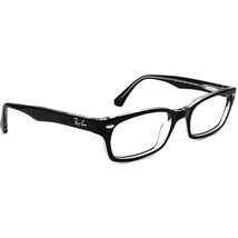 Ray-Ban Eyeglasses RB5150 2034 Black on Clear Rectangular Frame 50[]19 135 - £63.94 GBP
