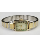 vintage hand winde ladies timex watch gold tone Speidel WORKING - $366.69 MXN