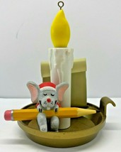 Noma Mouse Candle Santa Letter Christmas Candlestick Ornament ONLY - £13.32 GBP