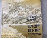 2009 Sci Doo Ski-Doo Rev-Xp Rev-Xr Servizio Negozio Riparazione Manuale OEM - £32.05 GBP