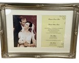 Wedding and Invitation Photo Frame Picture Frame Matted 15&quot; by 11 inches... - $18.81