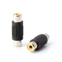 THE CIMPLE CO RCA Adapter, Female to Female Coupler, Extender, Barrel - Audio Vi - £11.80 GBP