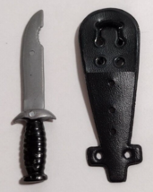 Vintage 1964 Gi Joe Frogman Diver Knife &amp; Sheath With Original Strap Nice Shape! - £23.94 GBP