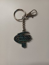 Bud Light Official Beer Of The Nfl Metal Keychain Clip Budweiser - £5.74 GBP