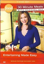 30 Minute Meals With Rachael Ray Entertaining Made Easy Food Network Dvd Set - £9.97 GBP