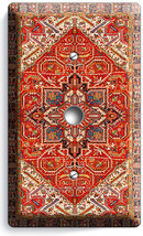 PERSIAN RUG PATTERN ORNAMENT LIGHT DIMMER CABLE COVER WALL PLATE ROOM HO... - £8.13 GBP