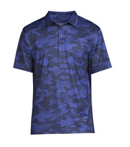 Ben Hogan Men&#39;s Performance Short Sleeve Navy Camoflauge Golf Polo Shirt... - £11.95 GBP
