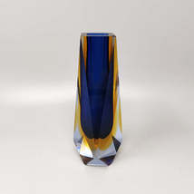 1960s Astonishing Blue Vase By Mandruzzato. Made in Italy - £489.89 GBP