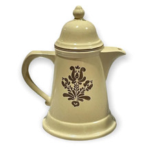 Vintage Pfaltzgraff Village Stoneware tea/coffee pot, Large Castle, Lid, #6-550 - £23.35 GBP