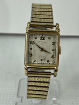 Vintage Hamilton Ashley 19 Jewel 14k Gold Filled Wristwatch  - £98.07 GBP