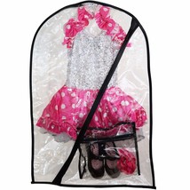 Dance Costume Bag + Mini Bag - Children&#39;s Garment Bag for Dance - Clear - £10.34 GBP