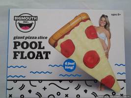 Giant Pizza Slice 6 Feet Long Pool Float - Bigmouth Inc.- NEW in Box  - £15.97 GBP