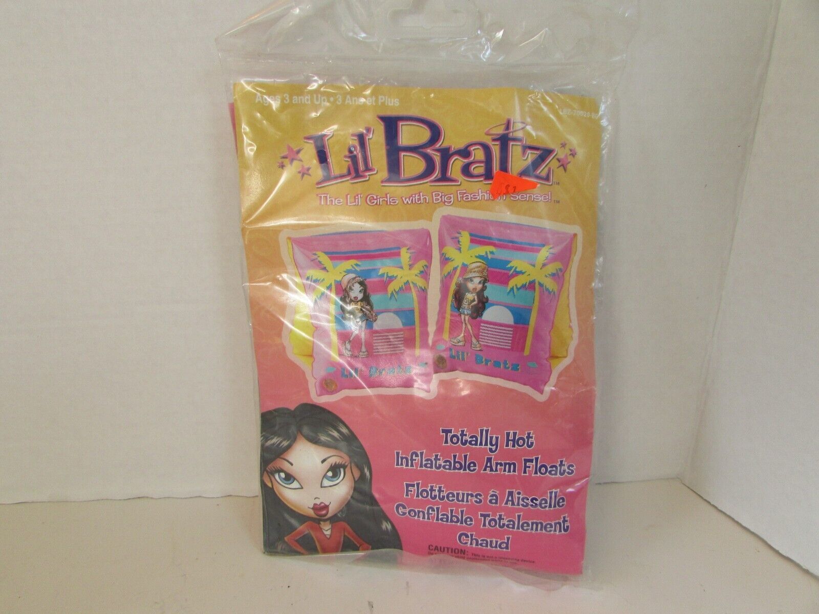 Bratz Girls Lil&#39; Bratz Inflatable Arm Floats Ages 3 &amp; up New - $5.89