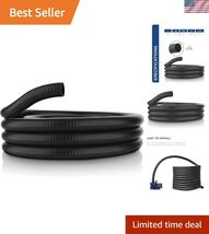 Heavy-Duty 25 Ft. PVC Hose with 1-1/4" ID - Perfect for Water Landscaping - $113.08