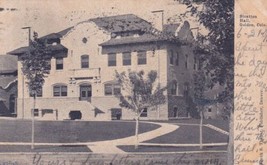 Golden Colorado CO Stratton Hall 1907 Pittsburg Kansas UDB Postcard D25 - £2.40 GBP