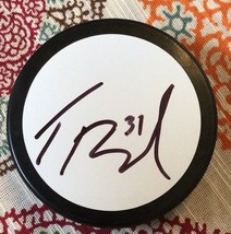 2014-15 BAKERSFIELD CONDORS ECHL Ty Rimmer Signed Hockey Puck Auto ~757A - £9.17 GBP
