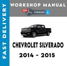 Chevrolet Chevy Silverado 2014 - 2015 Service Repair Factory Workshop Manual - £5.60 GBP