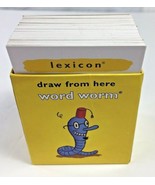 Cranium Board Game Word Worm Yellow Playing Cards Deck Box Replacement P... - $7.12