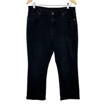 Topshop Moto Jeans Womens 34 Black Cropped Capri Straight Leg Denim Pockets - £19.96 GBP