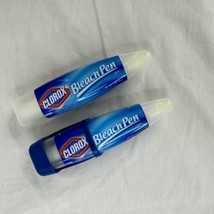 Clorox Bleach Pen Gel 2 Oz Lot of 2 Discontinued Stain Remover &amp; Magneti... - £37.88 GBP