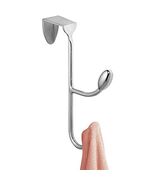 InterDesign 76500 Over The Door Double Hook Rack, Chrome Finish - €17,21 EUR