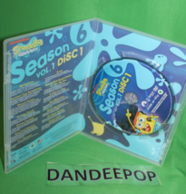Spongebob Squarepants Season 6 Volume 1 Disc 1 DVD Movie - £6.17 GBP
