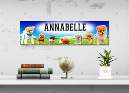 Boo the Dog - Personalized Name Poster, Customized Wall Art Banner, Frame Option - £14.38 GBP+