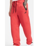 Nike Sportswear Tech Fleece Open Hem Sweatpants Mens Large Tall  Red FB8... - €112,52 EUR