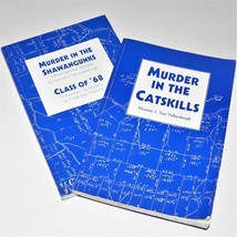 2 Book Lot ~ Murder In The Catskills / Shawangunks / Class Of &#39;68 ~ Ny Regional - £9.65 GBP