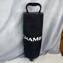 Vintage CHAMP Shag Bag Practice and Range Golf Ball Shagger Black 22&quot; Tall - $35.17