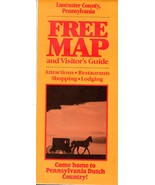Map of Lancaster County, Pennsylvania (1984) - $4.04 CAD