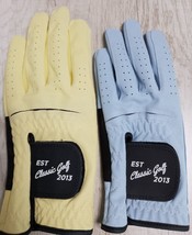 Classic Golf Synthetic Leather Gloves Mens Ladies Free  Master BM Asher Style - $13.95