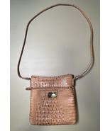Marc Fisher Imitation Crocodile Crossbody Bag Brown - $50.05 CAD