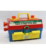 VINTAGE Child Guidance Toy Take Apart Tool Box - £39.19 GBP