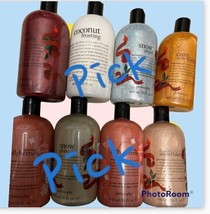 pick 2pk Philosophy Shampoo Shower Gel Bubble Bath Body Wash 16oz 3in1 Ltd Edi - $39.11