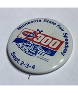 1978 Amsoil 300 Auto Racing Minnesota State Fair Pinback Button Pin 1-1/2” - $7.95