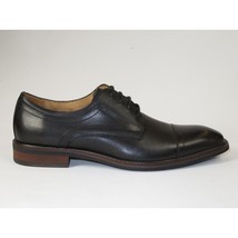 Men's Shoes Steve Madden Soft Leather upper Lace Up Navin BLack image 8