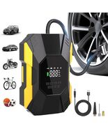 Tire Inflator Portable Air Compressor,150PSI Cordless Air Pump for Car T... - $28.45