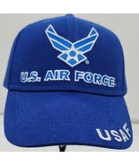 US Air Force Blue Hat Cap Strapback with Tags and Hologram USAF - $13.56 CAD