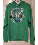 Philadelphia Eagles Russell Hoodie Kelly Green Size Small 34-36 Kangaroo... - $29.10