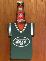 NFL  New York Jets Bottle Jersey Coozie *NEW On Backing* a2 - $9.99