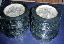 6 Rolls Of 1&quot; 25MM X 36 Yds Black Vinyl Hockey Tape - £6.80 GBP